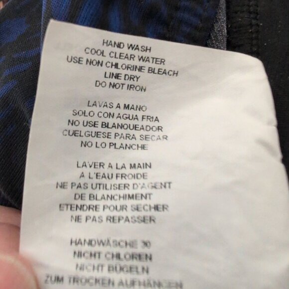 Miraclesuit Tramonto Belle It's A Wrap Swimsuit Womens Size 10 Blue One Piece - Picture 6 of 11